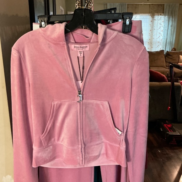 Juicy Couture Velour Tracksuit Rose color - Picture 5 of 9